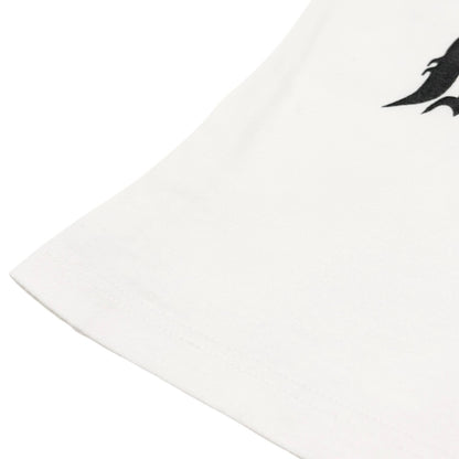 Christian Dior Vintage 2002 Logo T-shirt Top #38 Calligraphy Gothic White Black