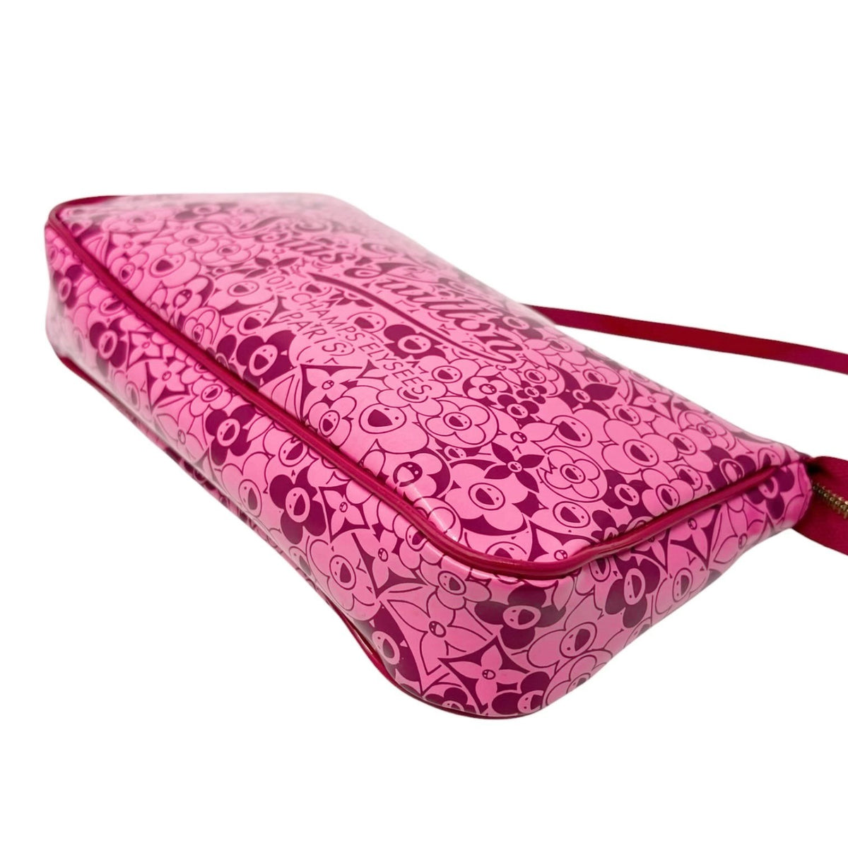 LOUIS VUITTON Vintage Takashi Murakami Cosmic Blossom Shoulder Bag Pink 902352