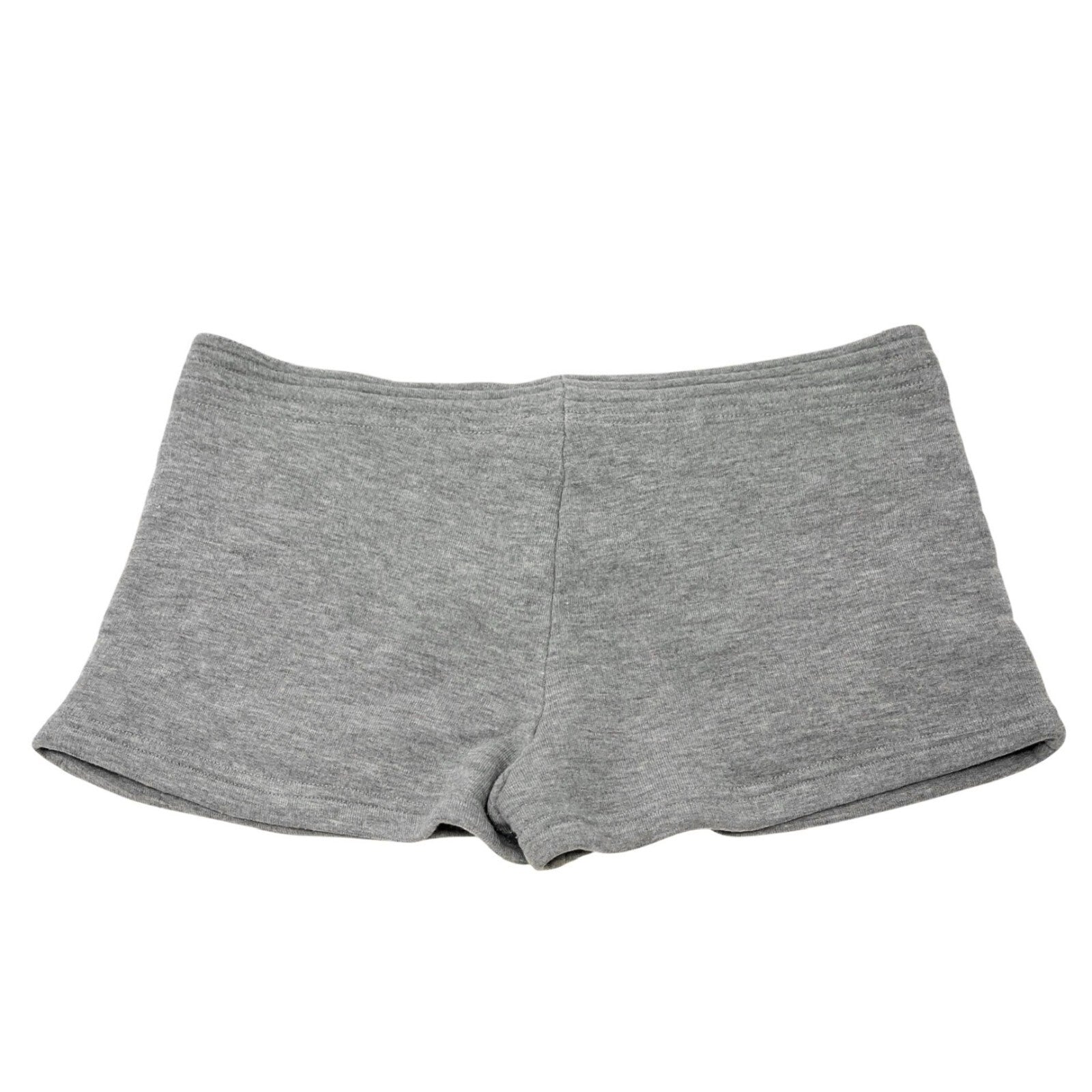 CHANEL Sport Vintage 05P CC Mark Logo Short Pants #36 Shorts Gray White Viscose
