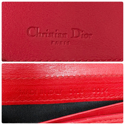 Christian Dior Vintage 2001 Logo Leopard Pony Hair Wallet Dice Charm 901815