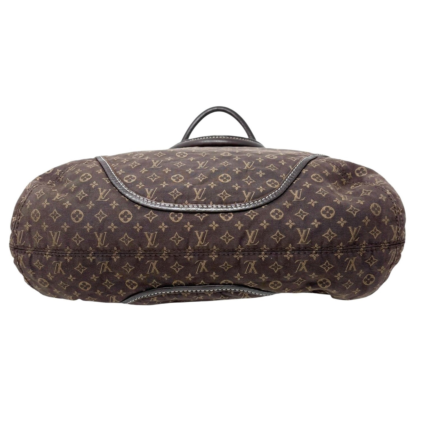 LOUIS VUITTON Vintage Monogram Idylle Elegy 2way Shoulder Bag Brown Gold