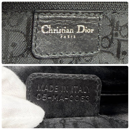 Christian Dior Vintage 2003 Hardcore Shoulder Bag Black Rhinestone 902384