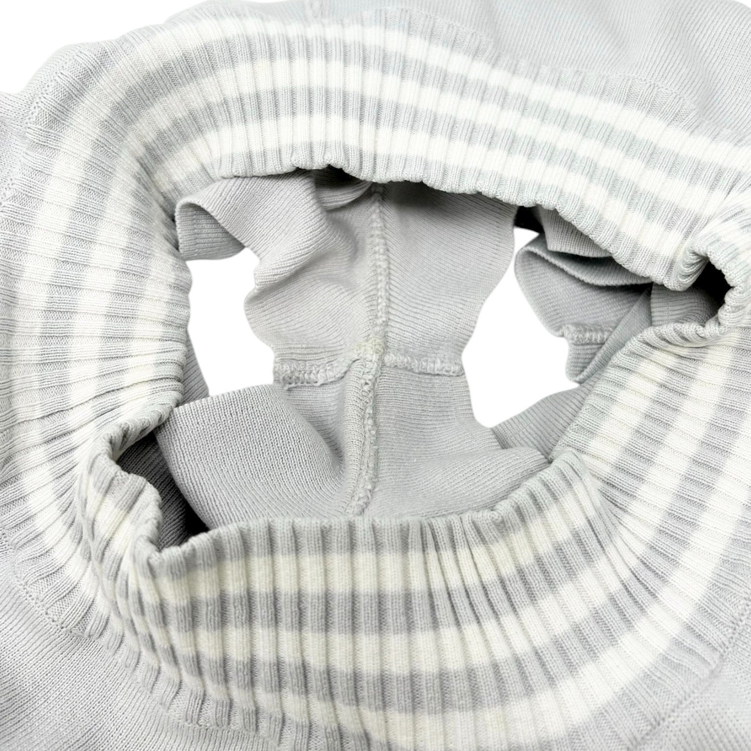 CHANEL Sport Vintage 04P CC Logo T-shirt Shorts Set Cotton Gray Short Pants