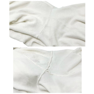 CHANEL Sport Vintage 06C CC Logo Hoodie Pants Set Up #36 White Cotton Zip