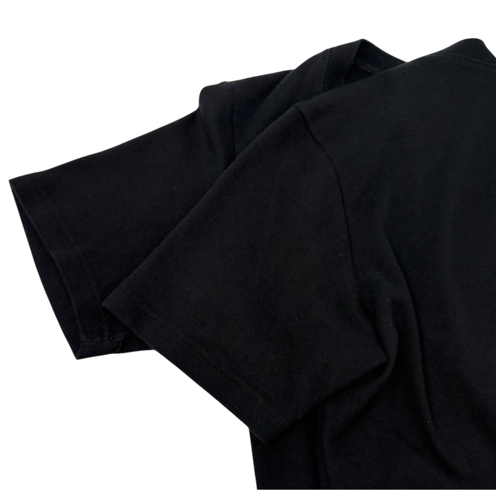 Christian Dior Vintage I Love Heart Big Logo T-shirt #38 Cotton Black White