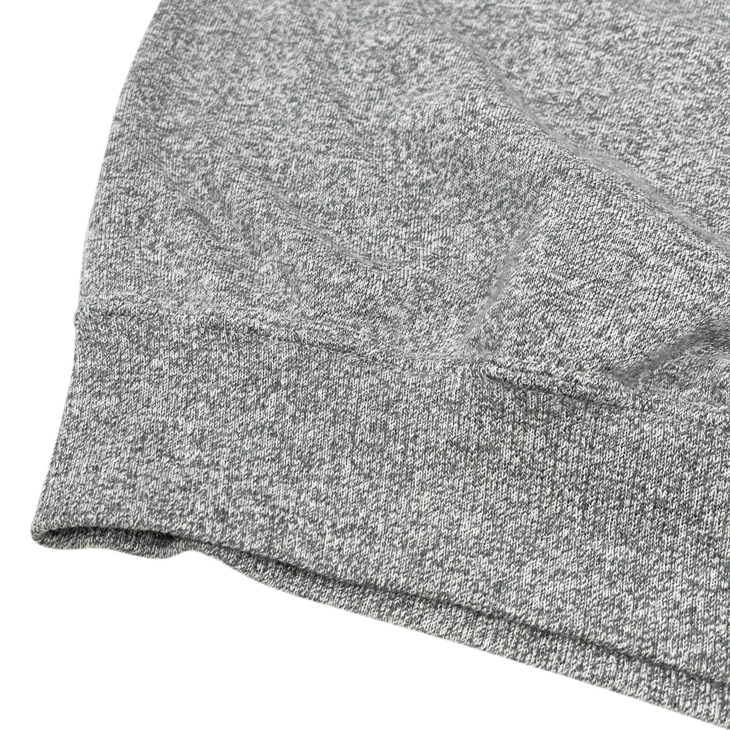 CHANEL Vintage 90s CC Logo Sweatshirt Pullover Long Sleeve Gray Black Cotton