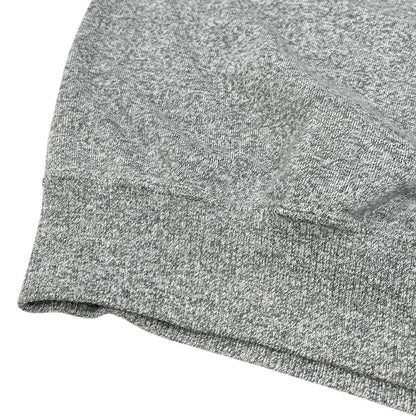 CHANEL Vintage 90s CC Logo Sweatshirt Pullover Long Sleeve Gray Black Cotton
