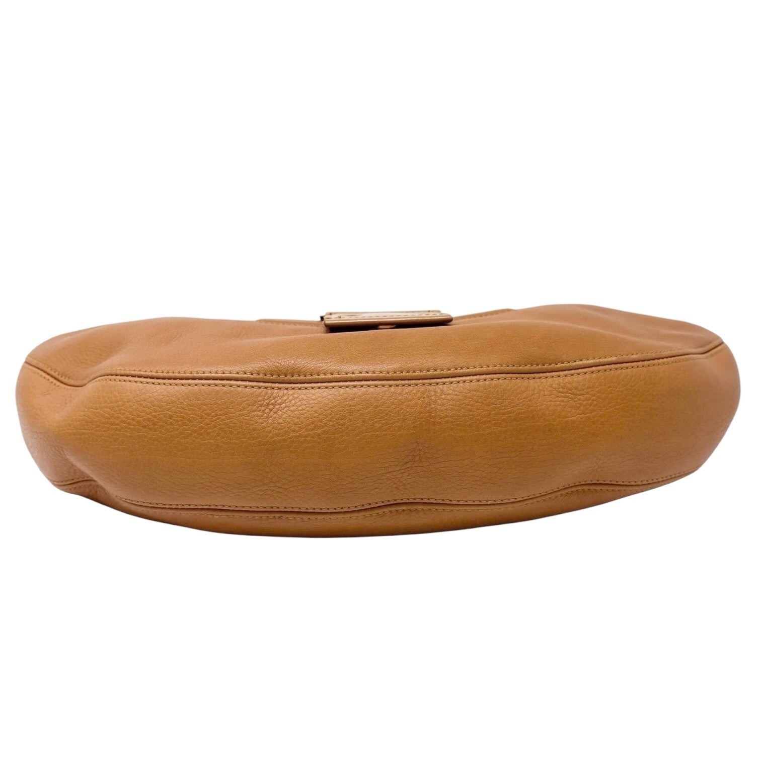 Christian Dior Vintage 2003 Street Chic Shoulder Hobo Bag Brown Gold Leather