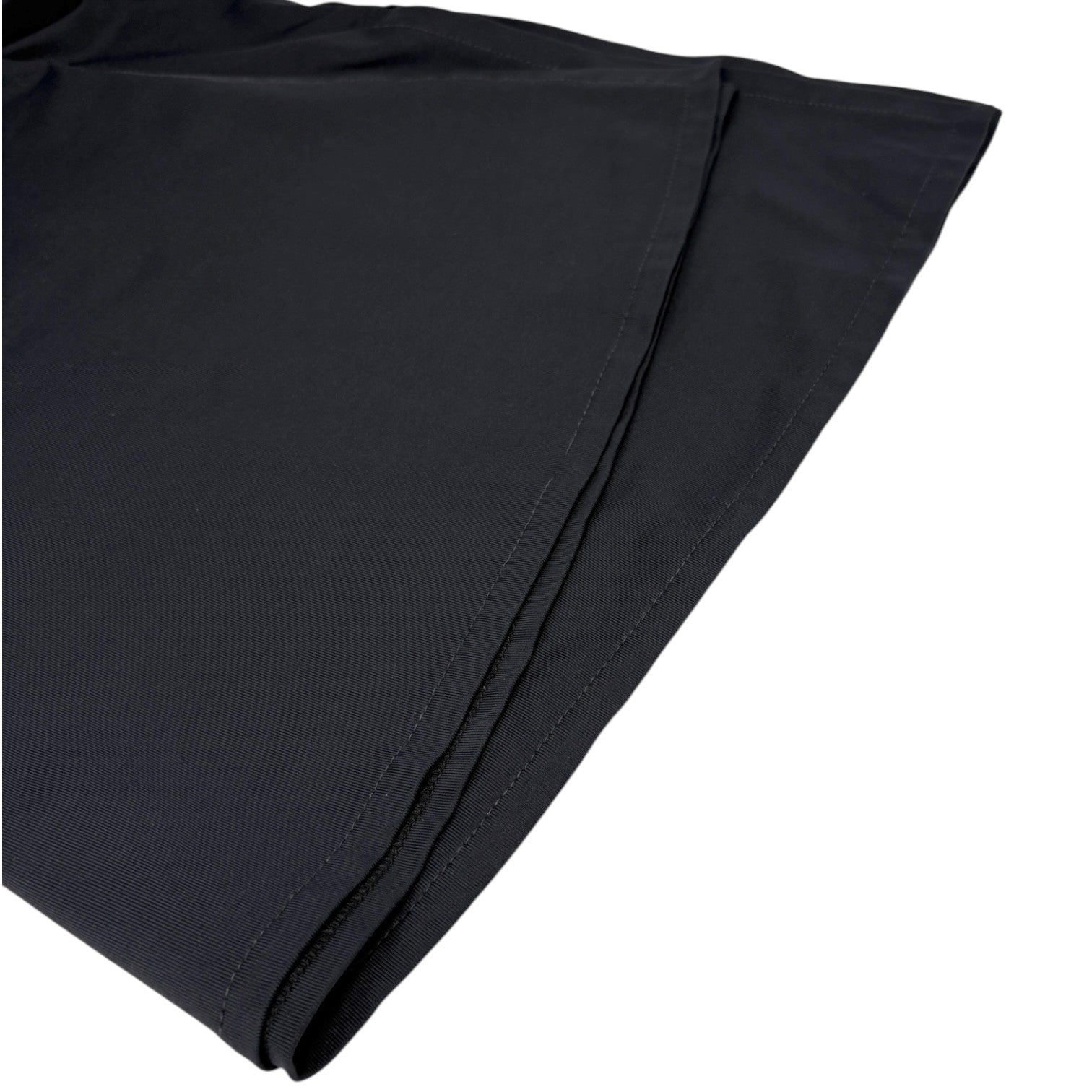 CHANEL Vintage 03C CC Swimwear Mini Dress One-Piece #42 Black White Nylon