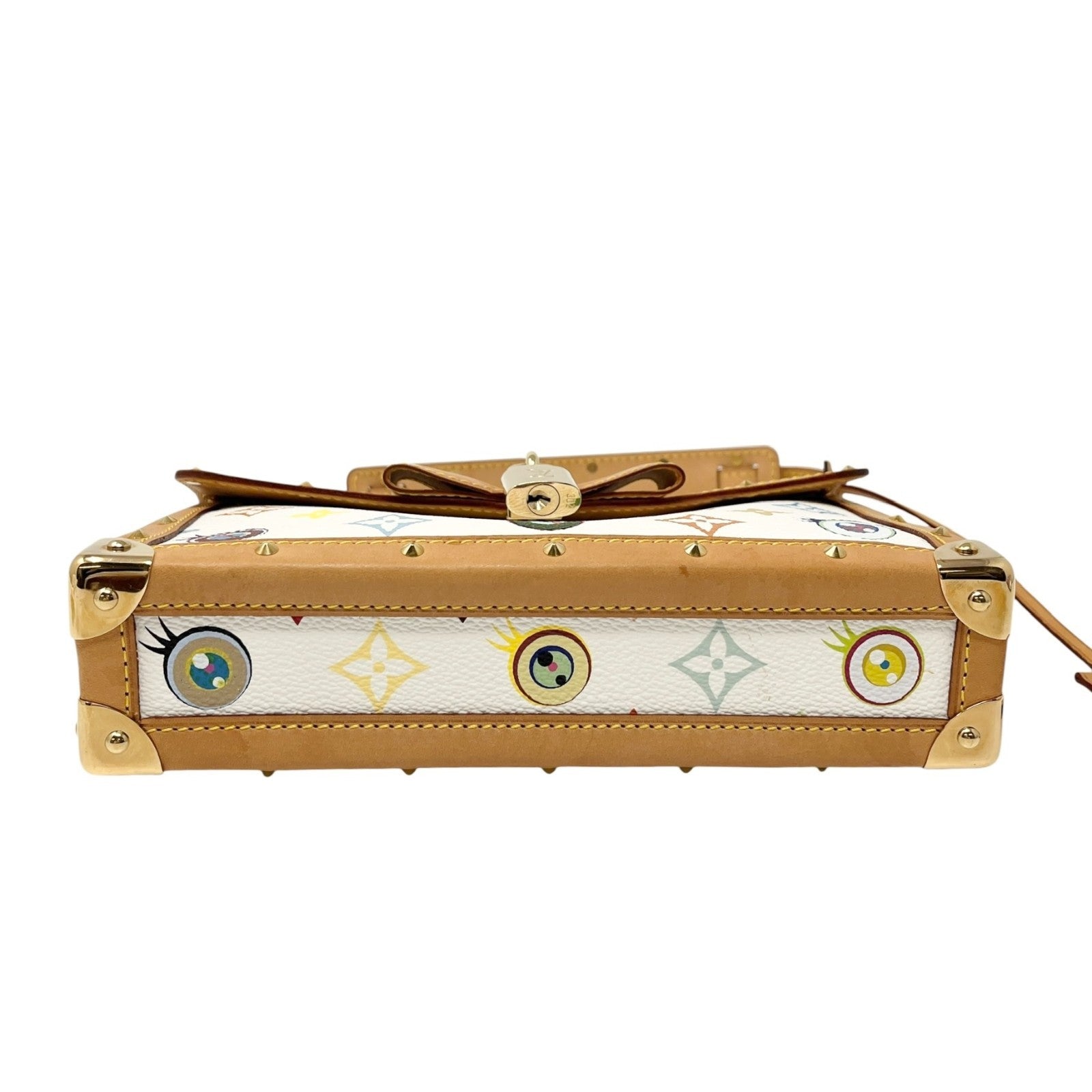 LOUIS VUITTON Vintage M92055 Eye Love Monogram Pochette Eye Miss You Bag