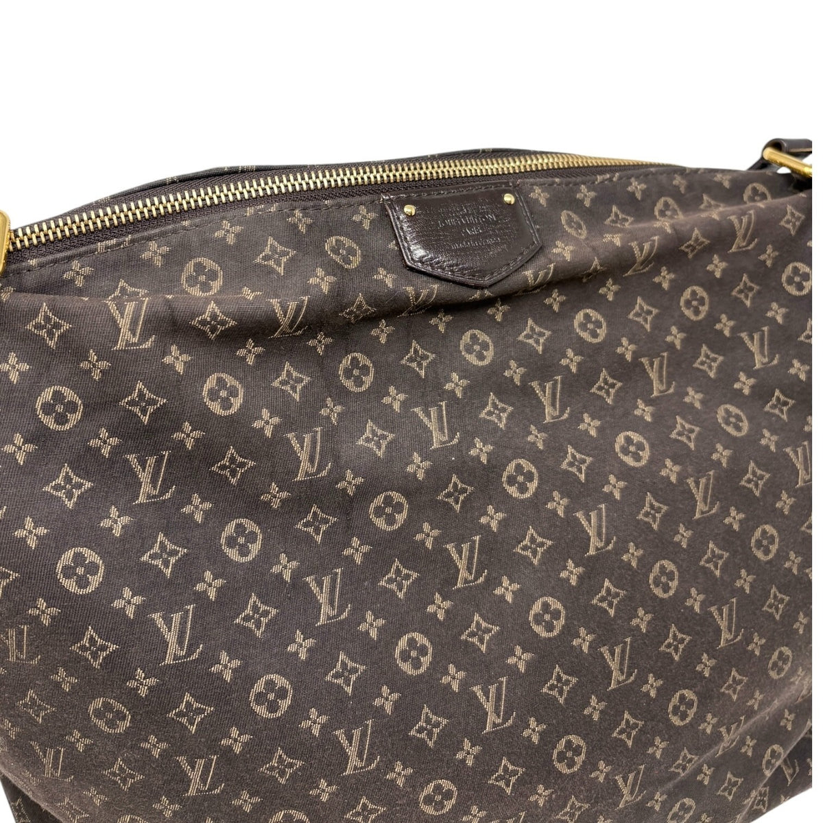 LOUIS VUITTON Vintage LV Monogram Idylle Ballade MM Shoulder Bag Brown 902359