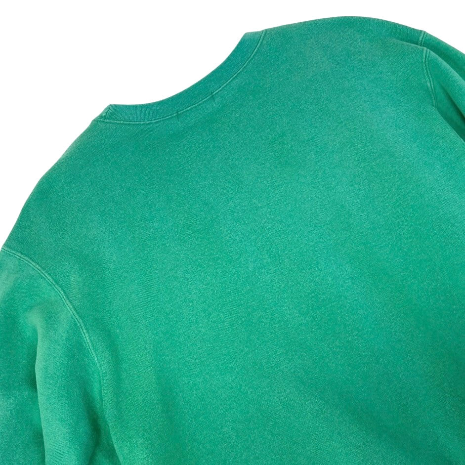 Yves Saint Laurent Vintage Logo Long Sleeve Sweatshirt Top #M  Green 902898