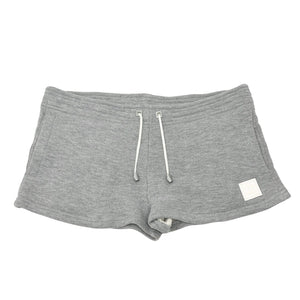CHANEL Sport Vintage 05P CC Mark Logo Short Pants #36 Shorts Gray White Viscose