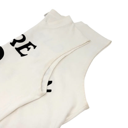 Christian Dior Vintage 2002 J'ADORE Logo Tank Top White Black 902491
