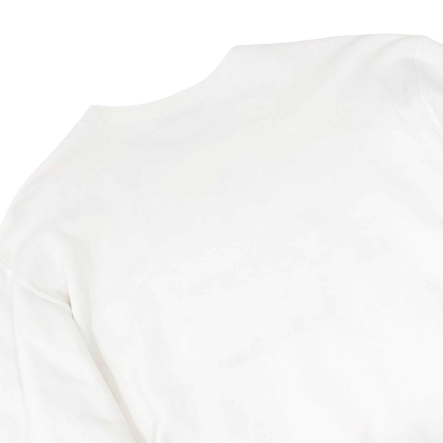 Yves Saint Laurent Vintage Love Star Embroidered Sweatshirt #M White 901936