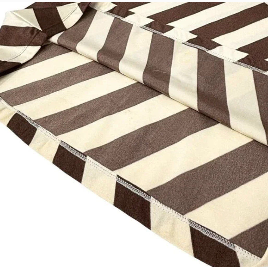 FENDI Vintage Zucca Monogram Camisole Dress One-piece #44 Brown Cream Nylon