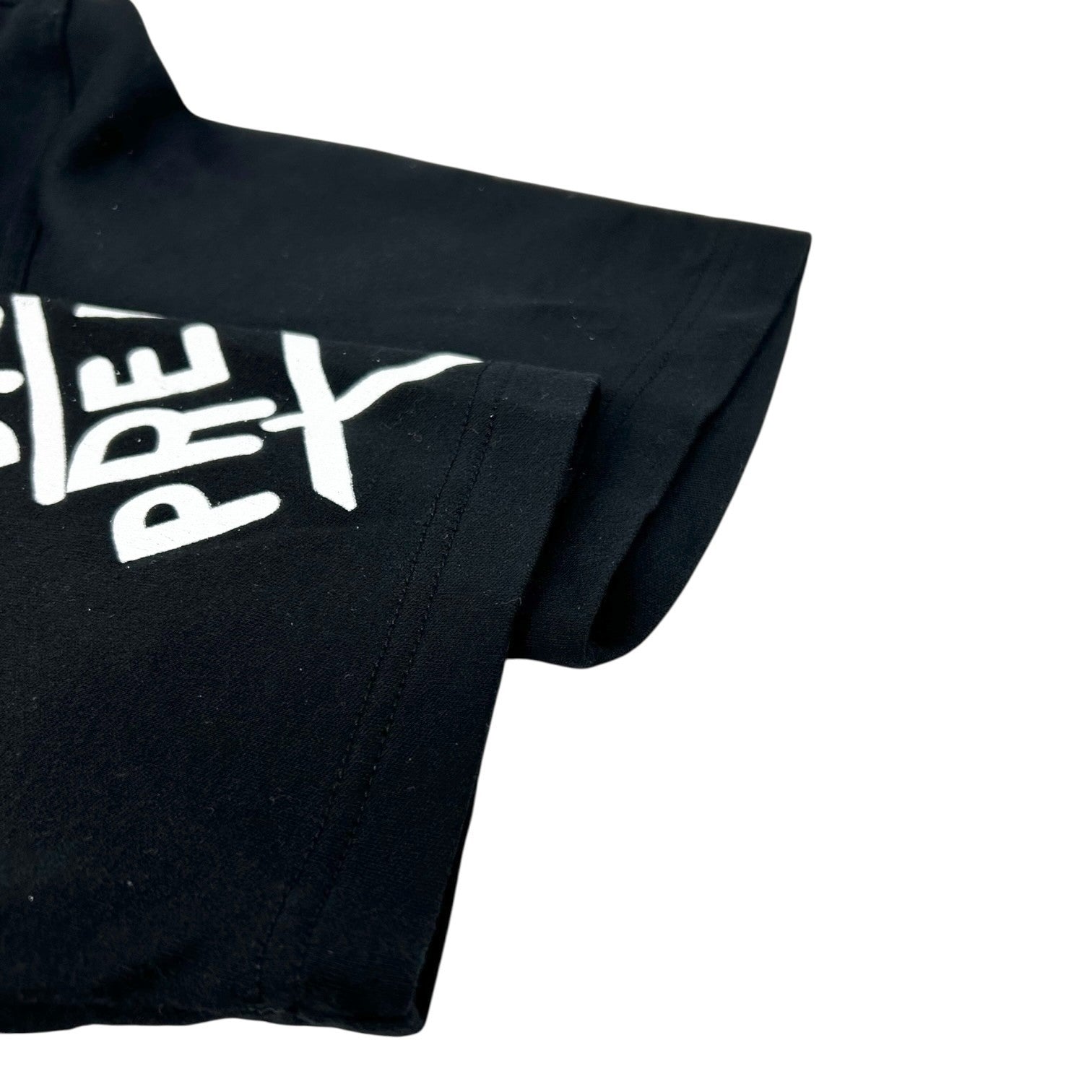 Christian Dior Vintage 2004 Big Logo T-shirts Top #40 Black White Cotton Heart