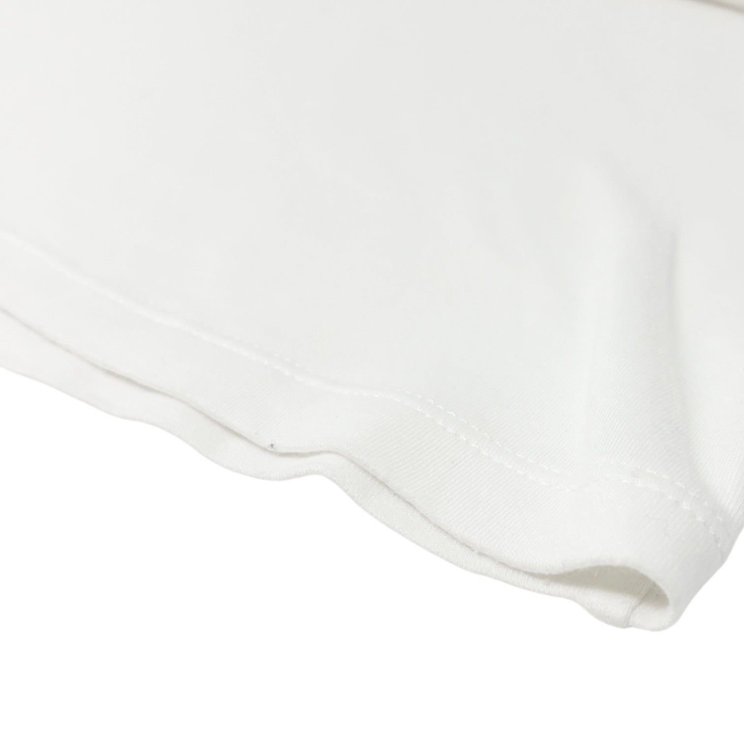 Christian Dior Vintage 2004 J'ADORE Logo T-shirt Top #38 White Pink Cotton