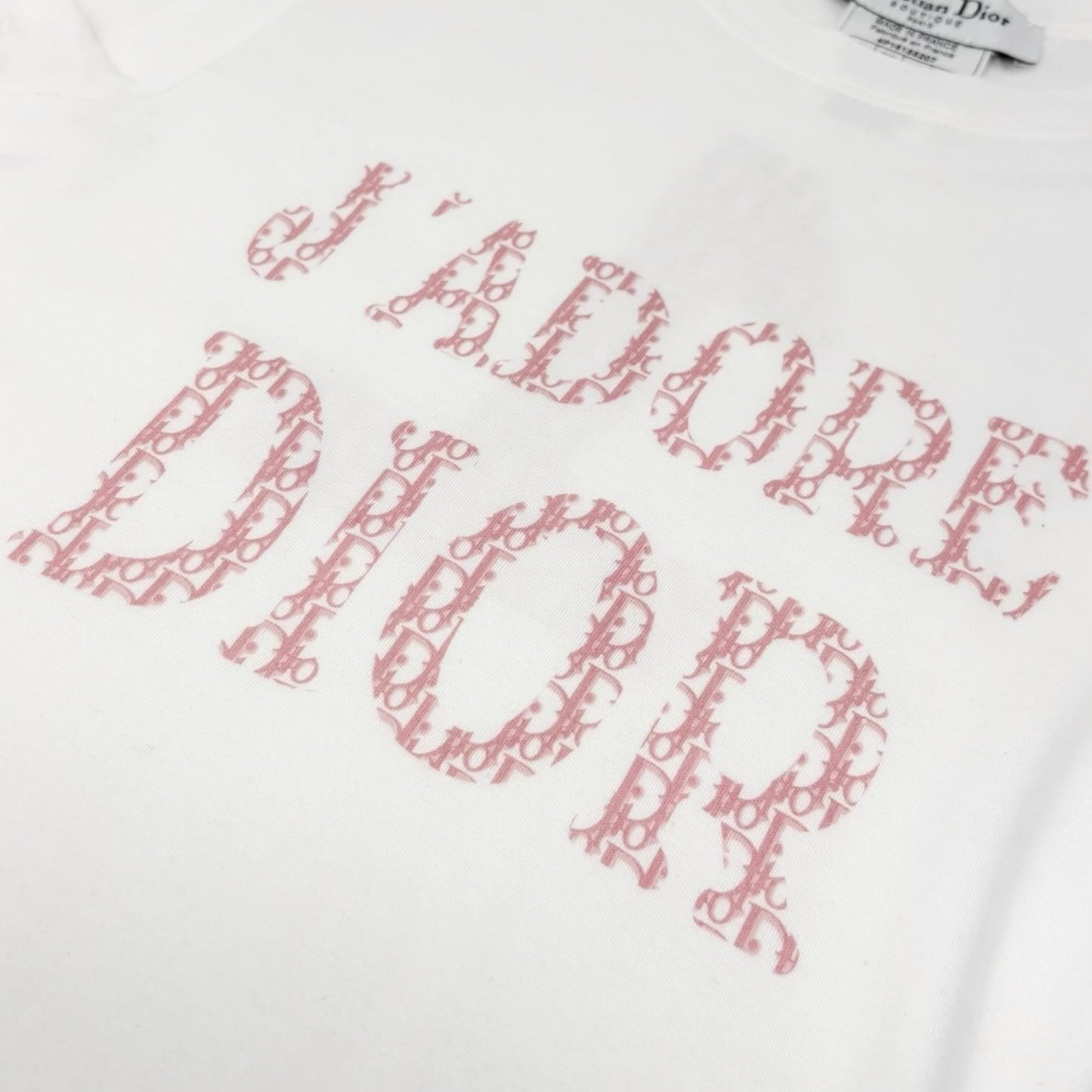 Christian Dior Vintage 2004 J'ADORE Trotter Monogram T-shirts Top #38 902024