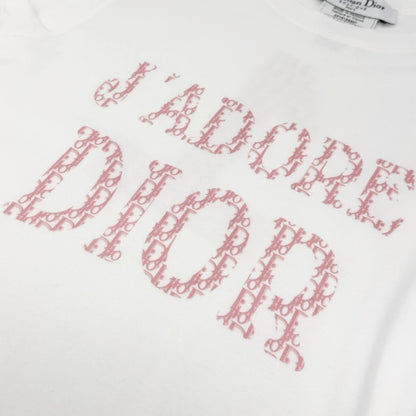 Christian Dior Vintage 2004 J'ADORE Trotter Monogram T-shirts Top #38 902024