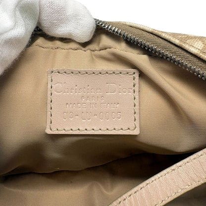 Christian Dior Vintage Trotter Monogram Romantique Mini Bag Beige PVC 902278