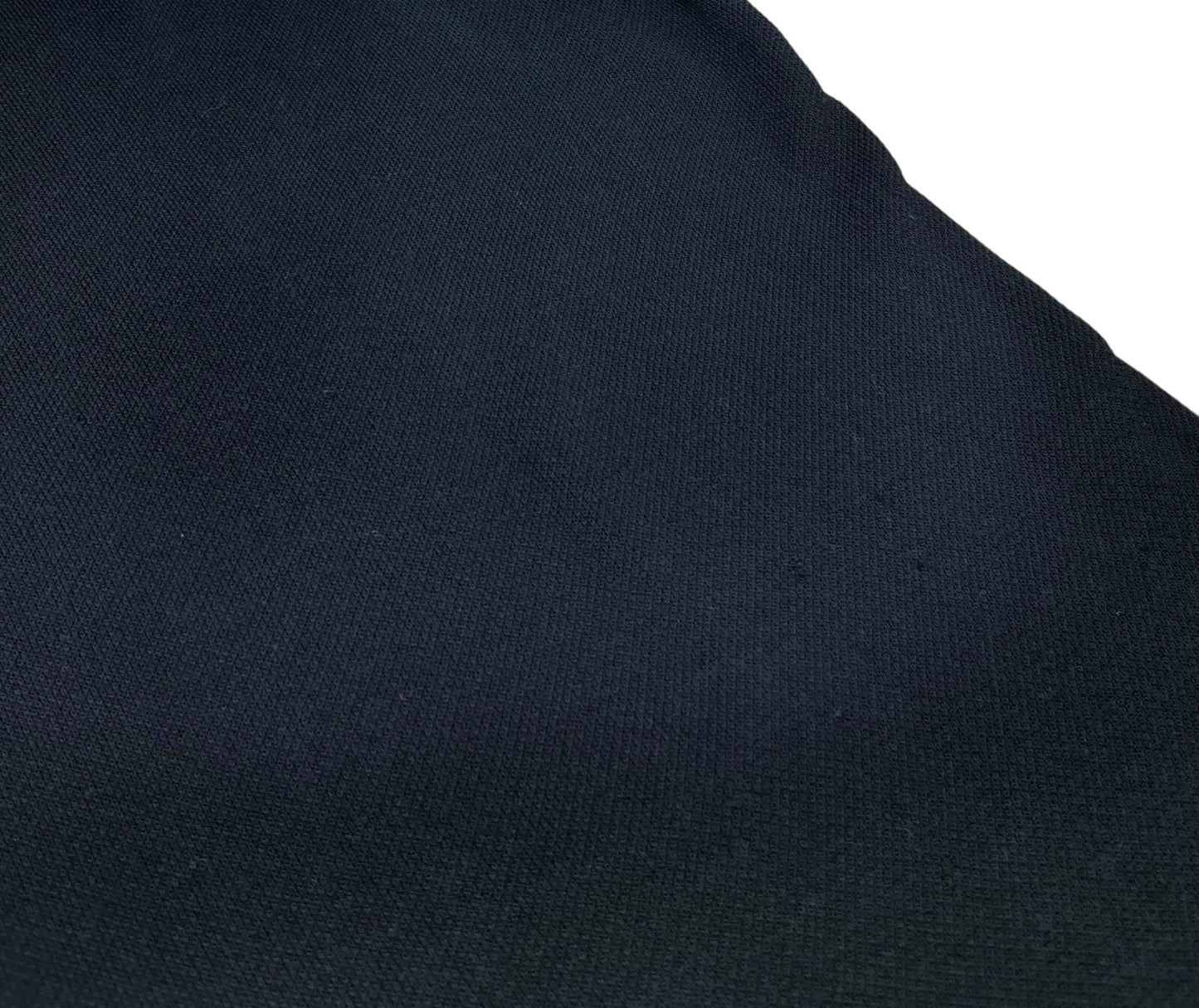CHANEL Sport Vintage 09P CC Logo Knit Top #42 Hoodie Dark Blue Silver Rayon