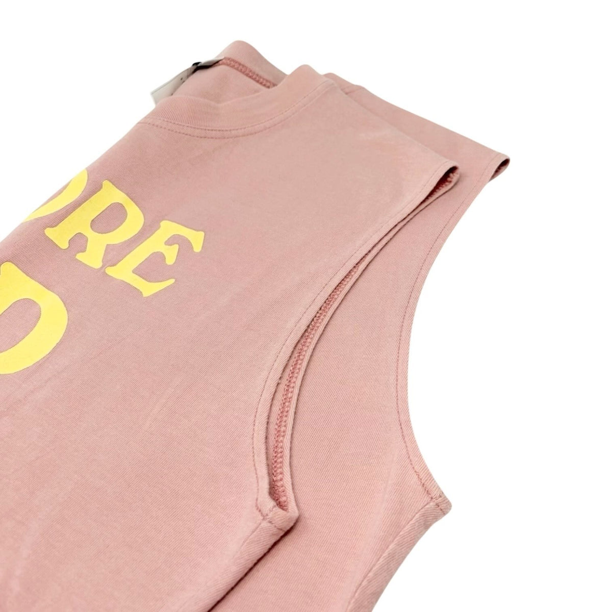 Christian Dior Vintage 2002 J'ADORE Logo Tank Top #44 Pink Sleeveless 902492