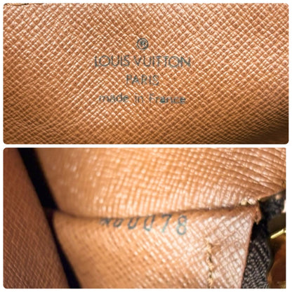 LOUIS VUITTON Vintage M95753 Monogram Watercolor Papillon Shoulder Bag Leather