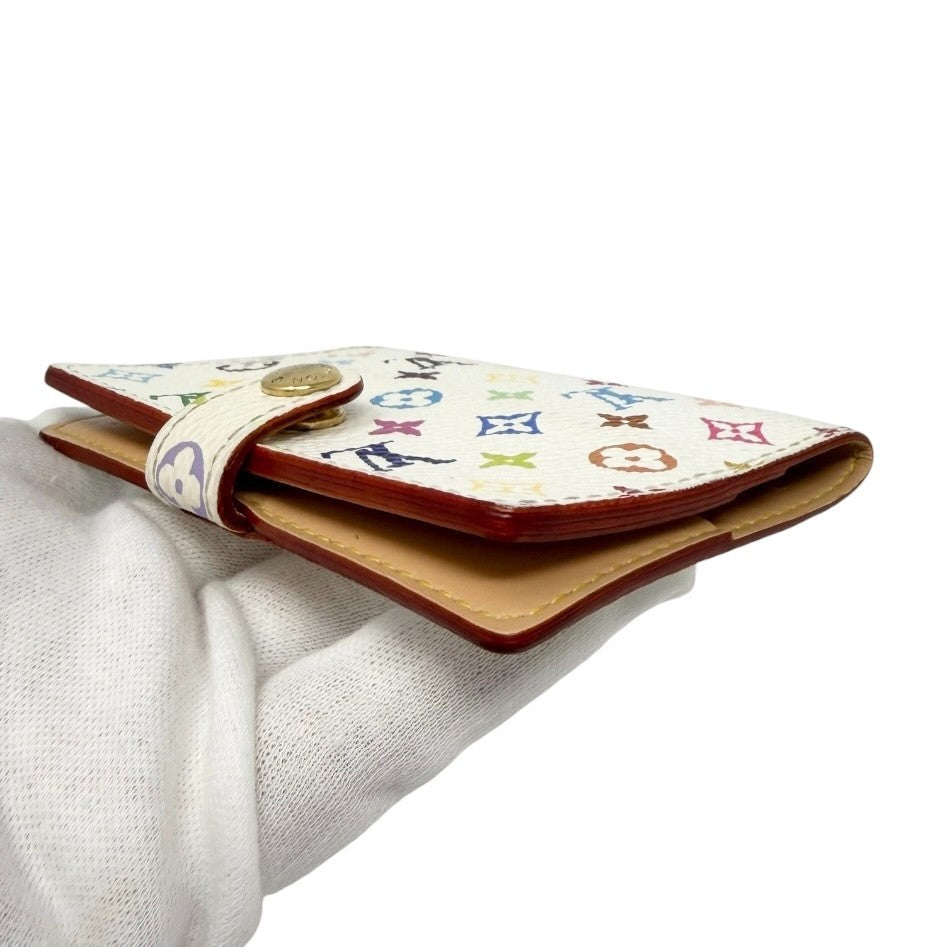 LOUIS VUITTON Vintage Monogram Multicolor Carnet de Bal Agenda Mini Blanc 902006
