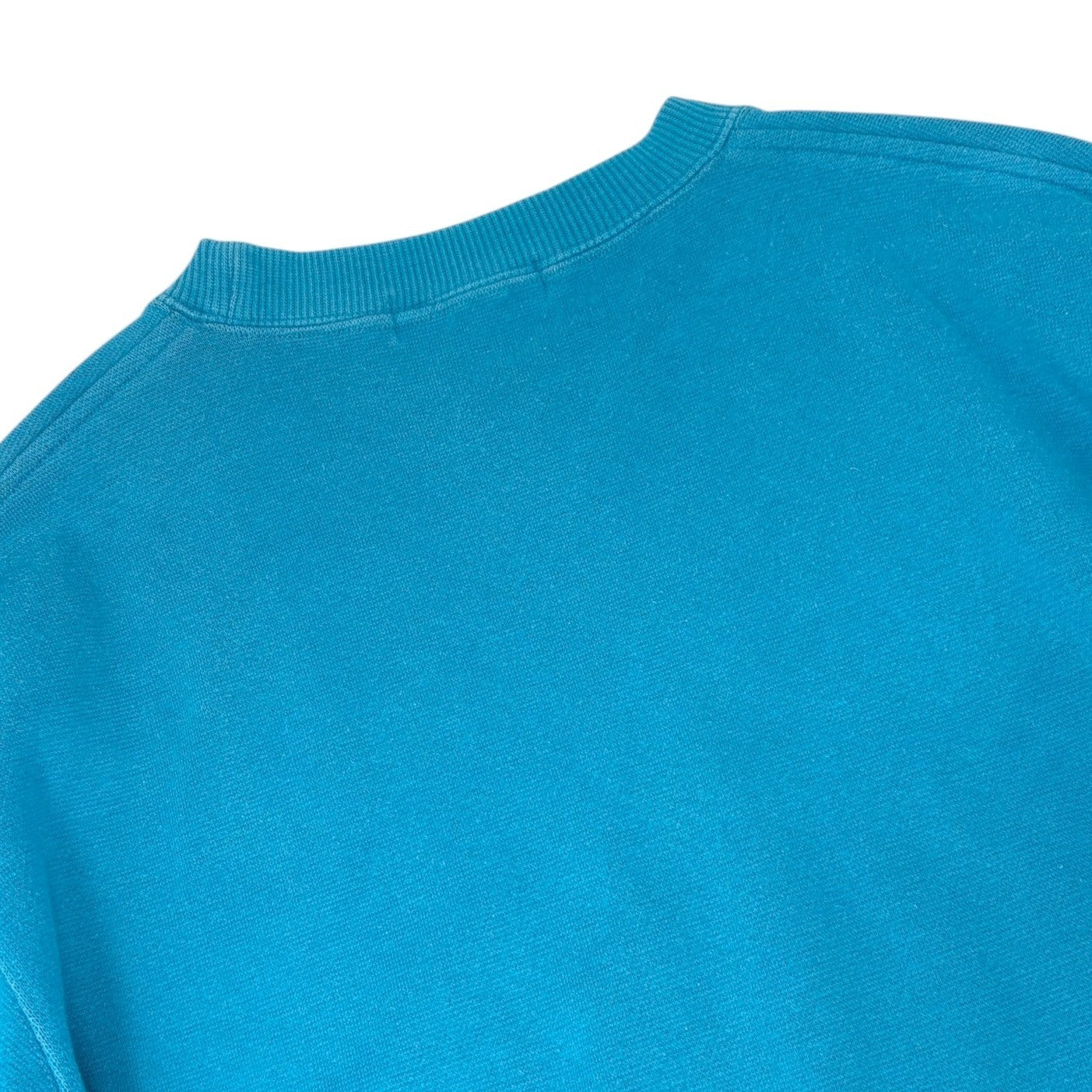 Christian Dior Sports Vintage Logo Sweatshirt Top #M Blue White Cotton