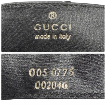 GUCCI Vintage Logo Jackie Mini Velour Shoulder Bag Handbag Black 901853