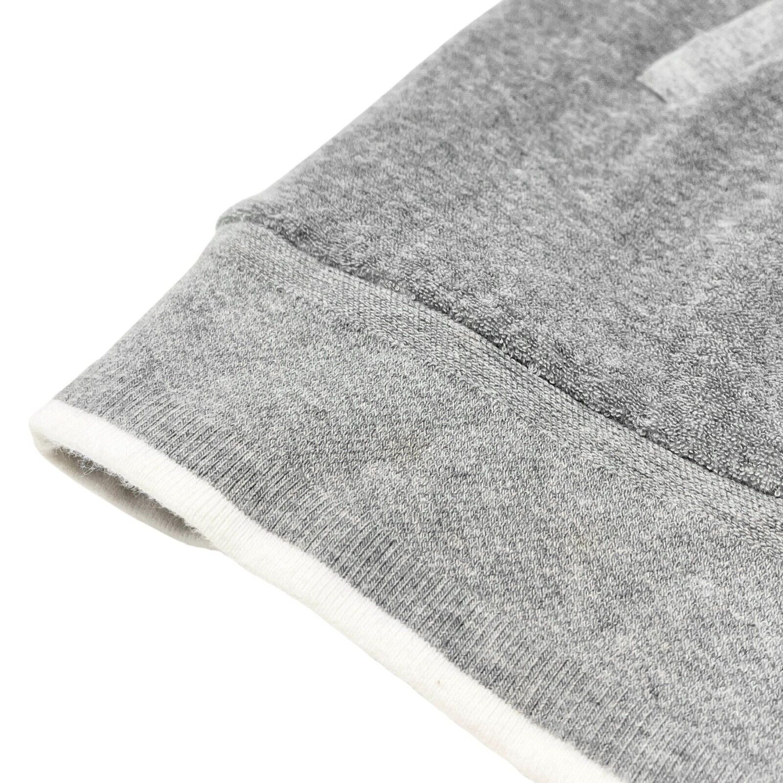 CHANEL Sport Vintage 09C CC Logo Zipped Hoodie #40 Jacket Terry Cloth Gray