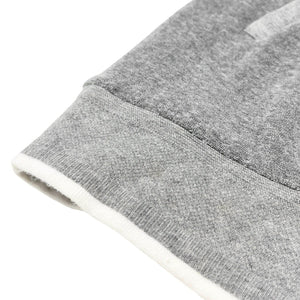 CHANEL Sport Vintage 09C CC Logo Zipped Hoodie #40 Jacket Terry Cloth Gray