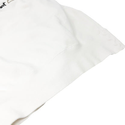 Yves Saint Laurent Vintage Love Star Embroidered Sweatshirt #M White 901936