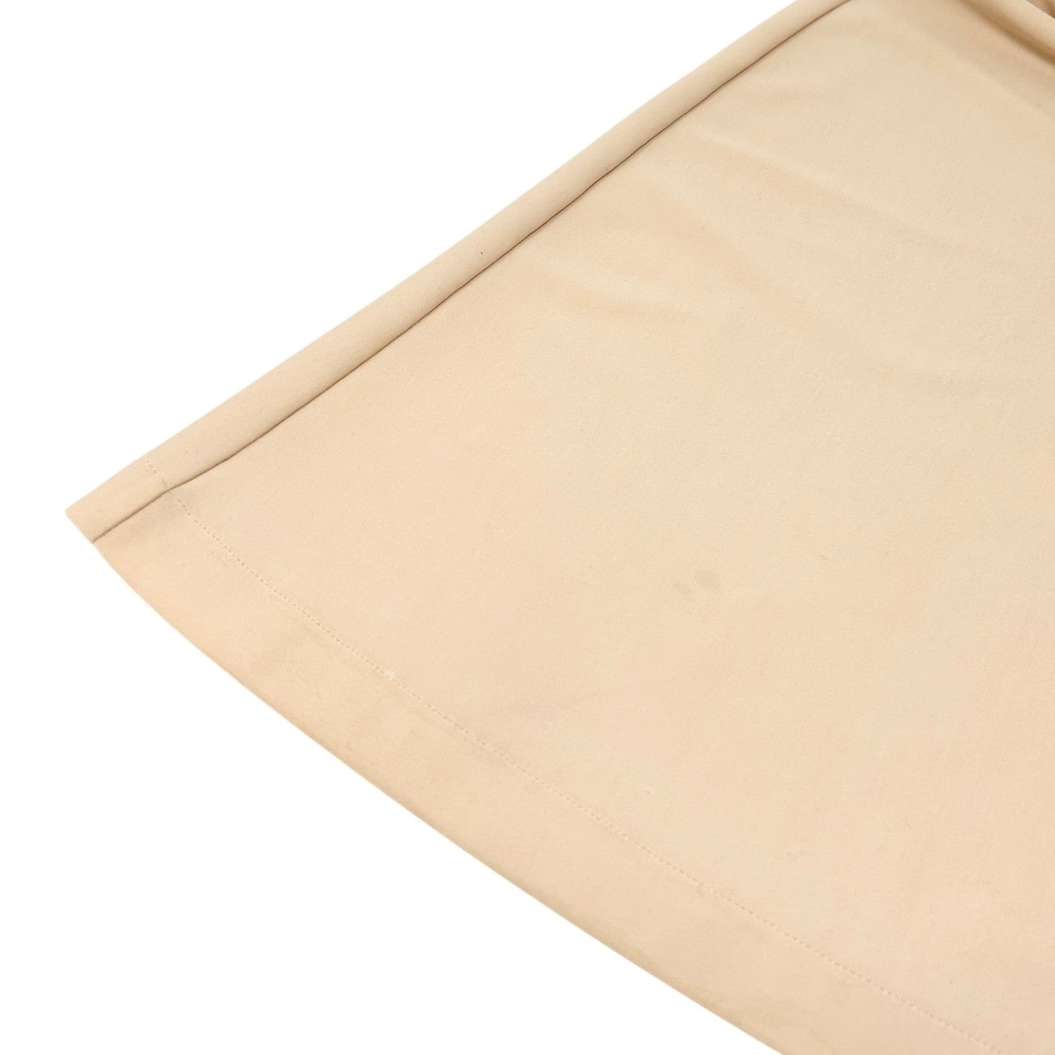 CHANEL Vintage 97C CC Logo Swimsuit Swimwear One-piece Button #40 Beige Nylon