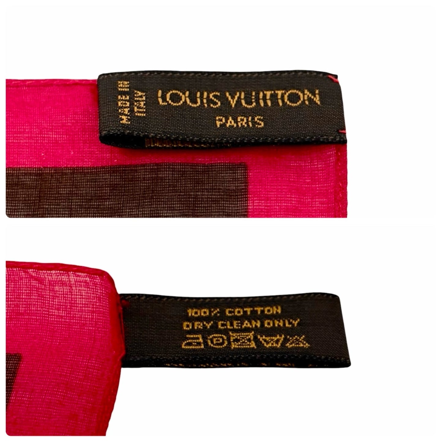 LOUIS VUITTON Vintage LV Monogram Cherry Scarf Wrap Takashi Murakami 902243