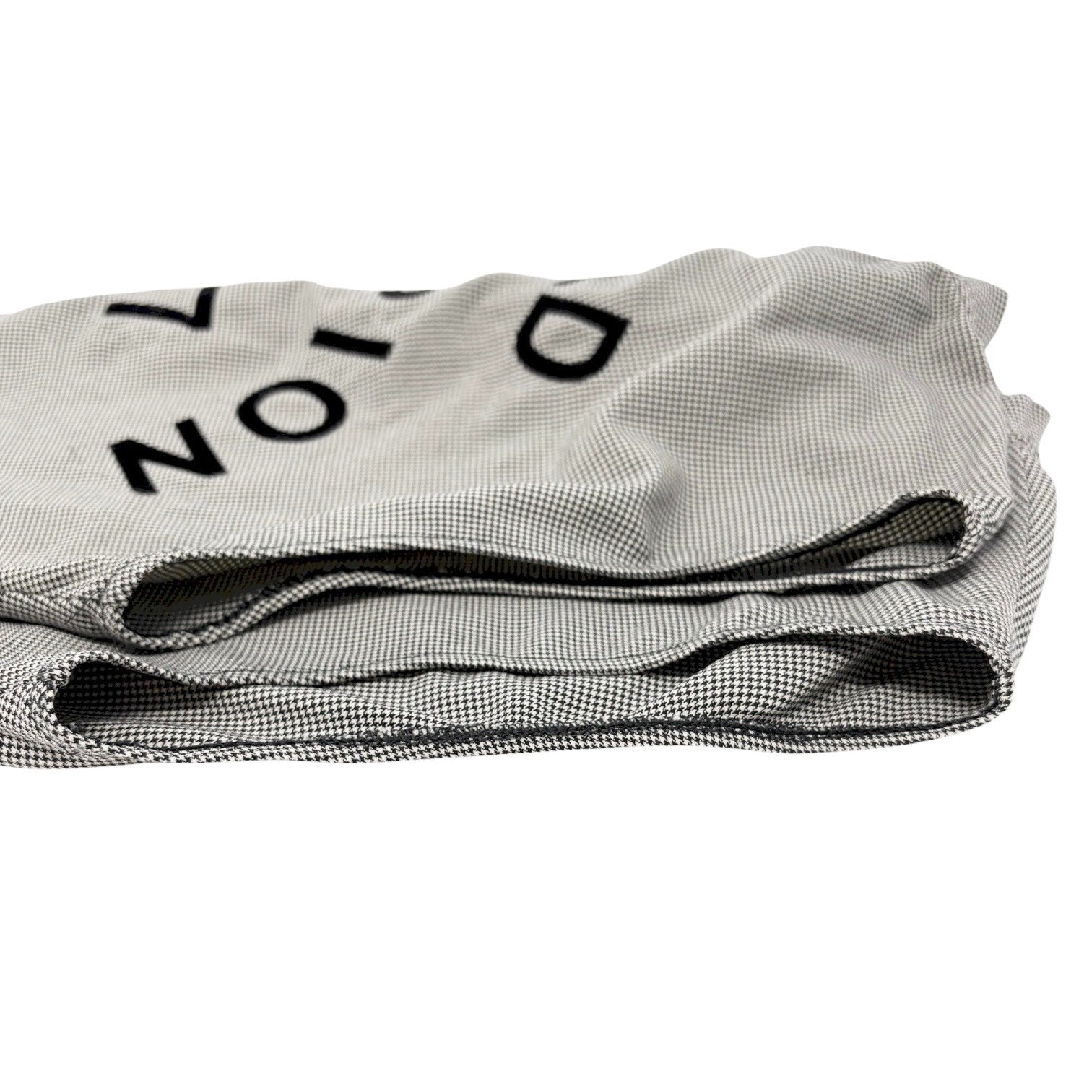 Christian Dior Vintage 2002 J'ADORE Logo Tank Top #36 Gray Black Nylon