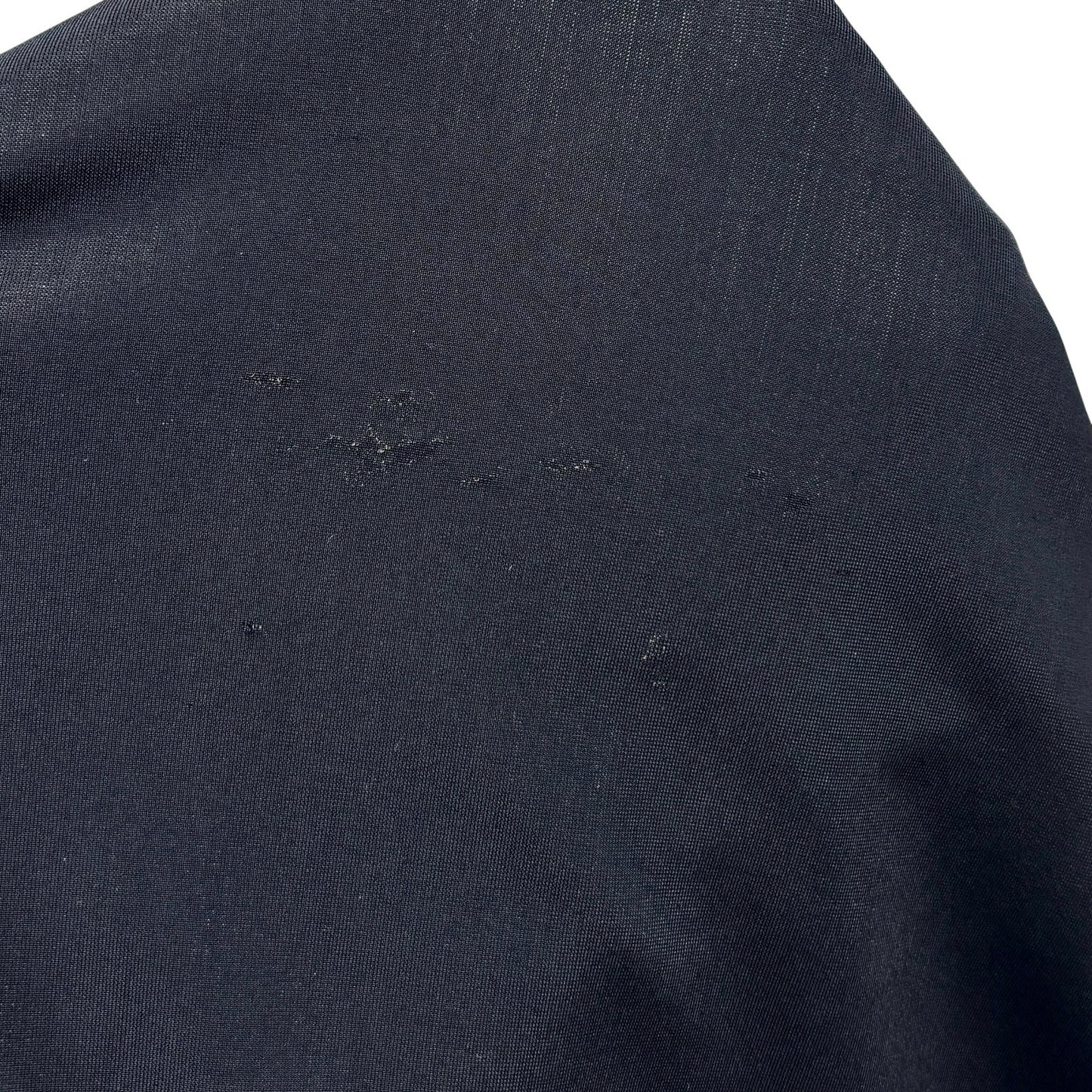 CHANEL Vintage 97C CC Mark Logo Camisole Dress #44 One-piece Black Nylon