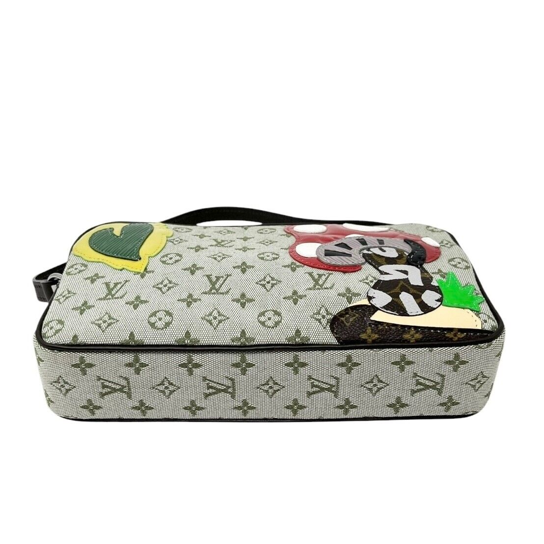 LOUIS VUITTON Vintage LV Monogram Conte de fees Pochette Shoulder Bag Green