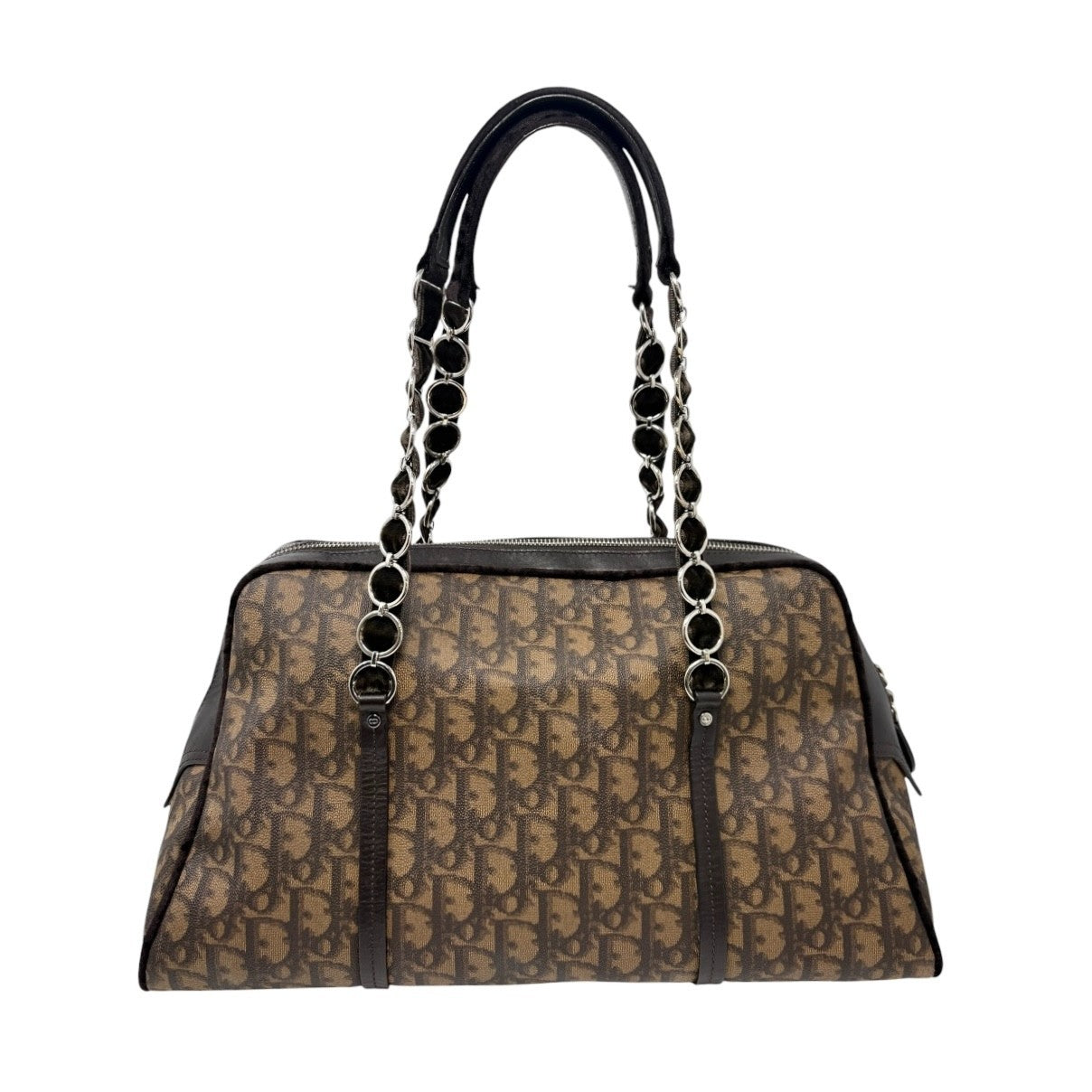 Christian Dior Vintage 2005 Trotter Monogram Romantique Shoulder Bag 902588