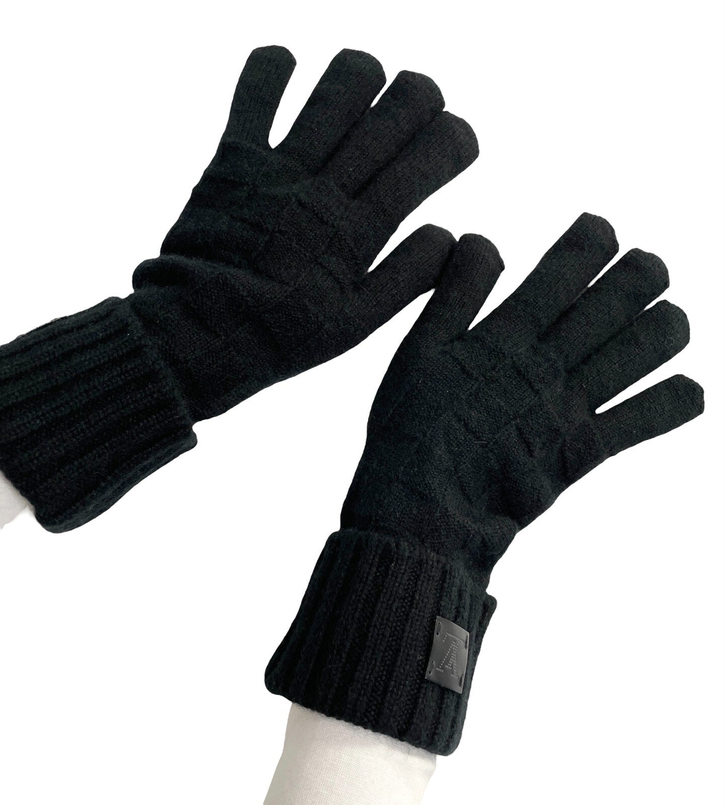 LOUIS VUITTON Vintage Damier Unisex Glove Accessory LV Logo RankA