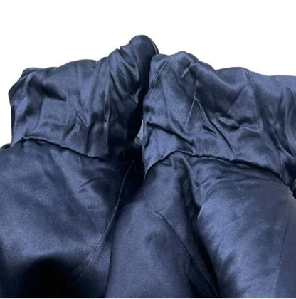 Christian Dior Vintage 2000 Galliano Jacket Pants Set #38 Tie-Dye Blue Gold