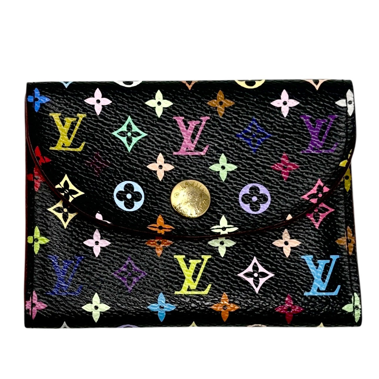 LOUIS VUITTON Vintage Monogram Multicolor Envelope Carte de Visite Case
