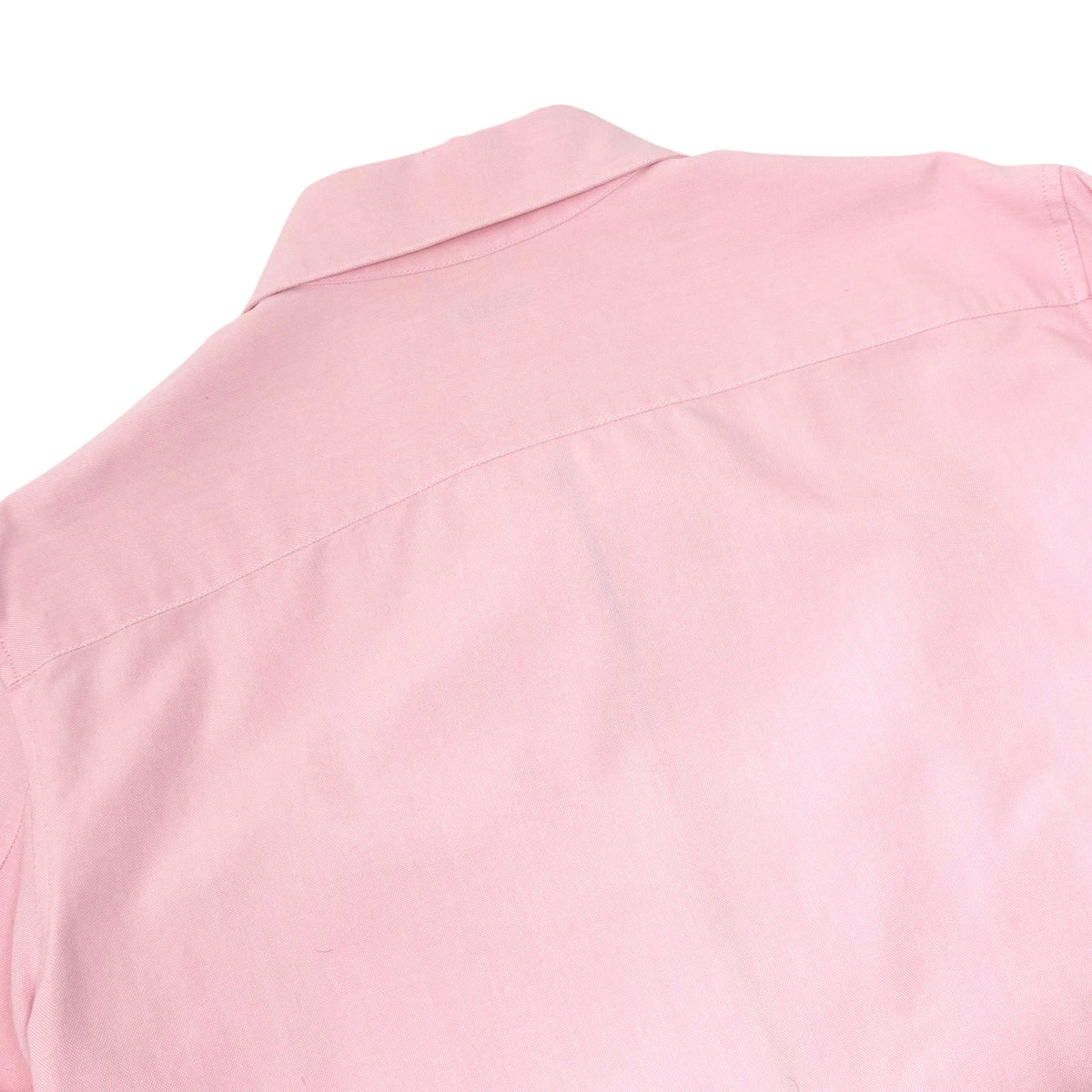 CHANEL Vintage 98P CC Logo Cropped Zip Shirt Top #40 Pink Cotton 902832