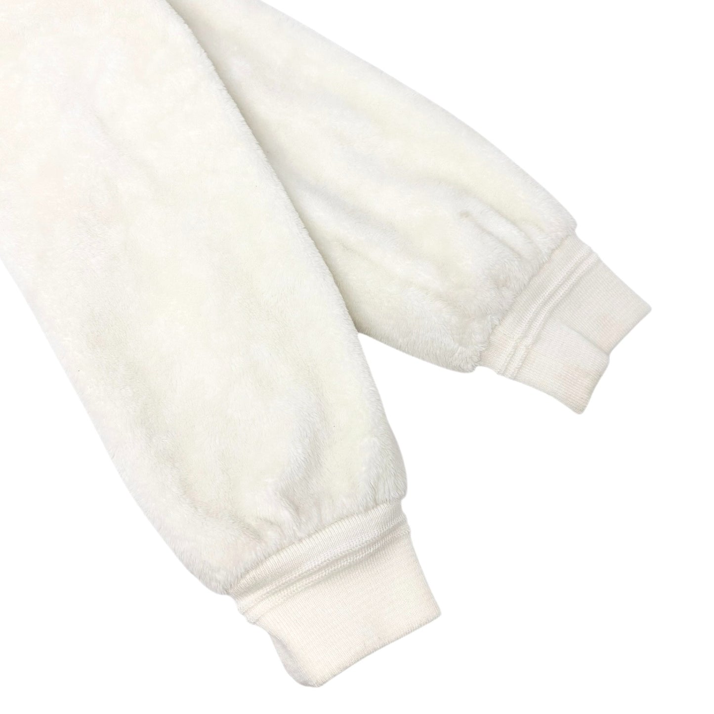 CHANEL Sport Vintage 09C CC Mark Logo Zip Hoddie Jacket #38 White Polyester