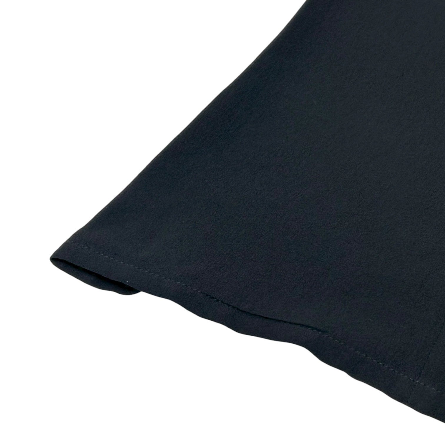 CHANEL Vintage 94A CC Logo See-through One-piece #38 Black Gold Wool Button