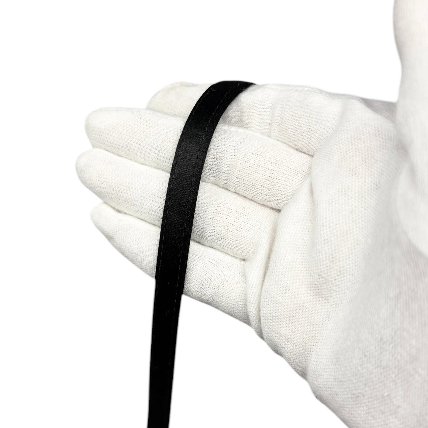 PRADA Vintage Triangle Logo Tessuto Nylon Mini Shoulder Bag Pochette Black