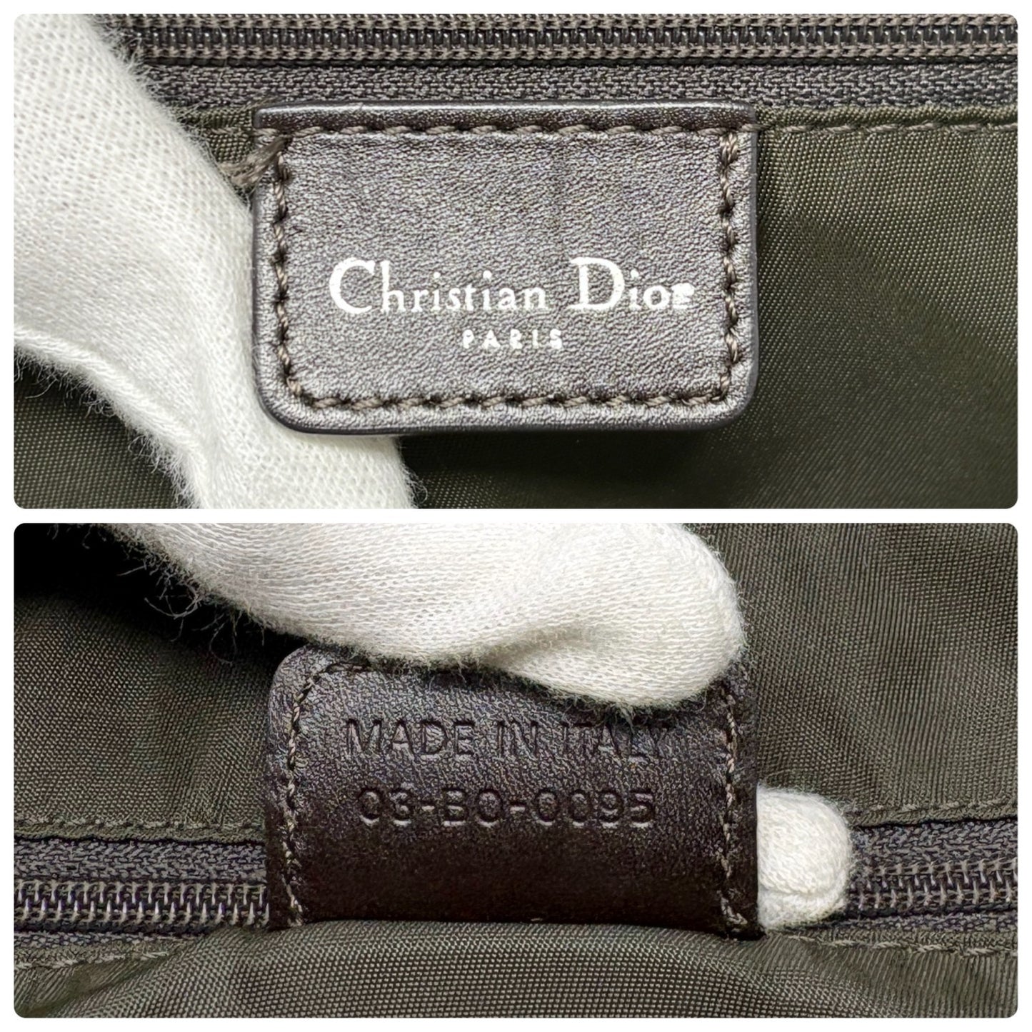 Christian Dior Vintage 2005 Trotter Monogram Romantique Shoulder Bag 902588