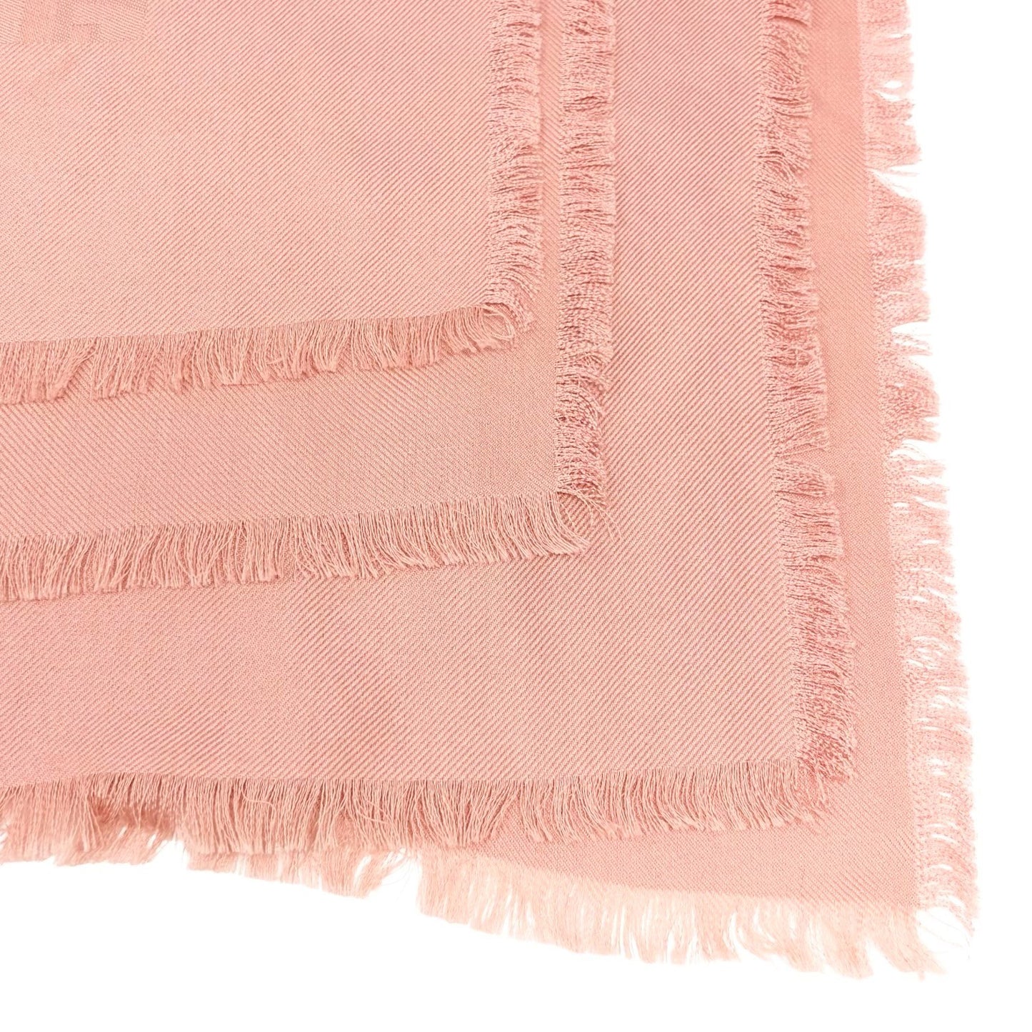 Christian Dior Vintage Logo Trotter Monogram Silk Scarf Shawl Pink 902070