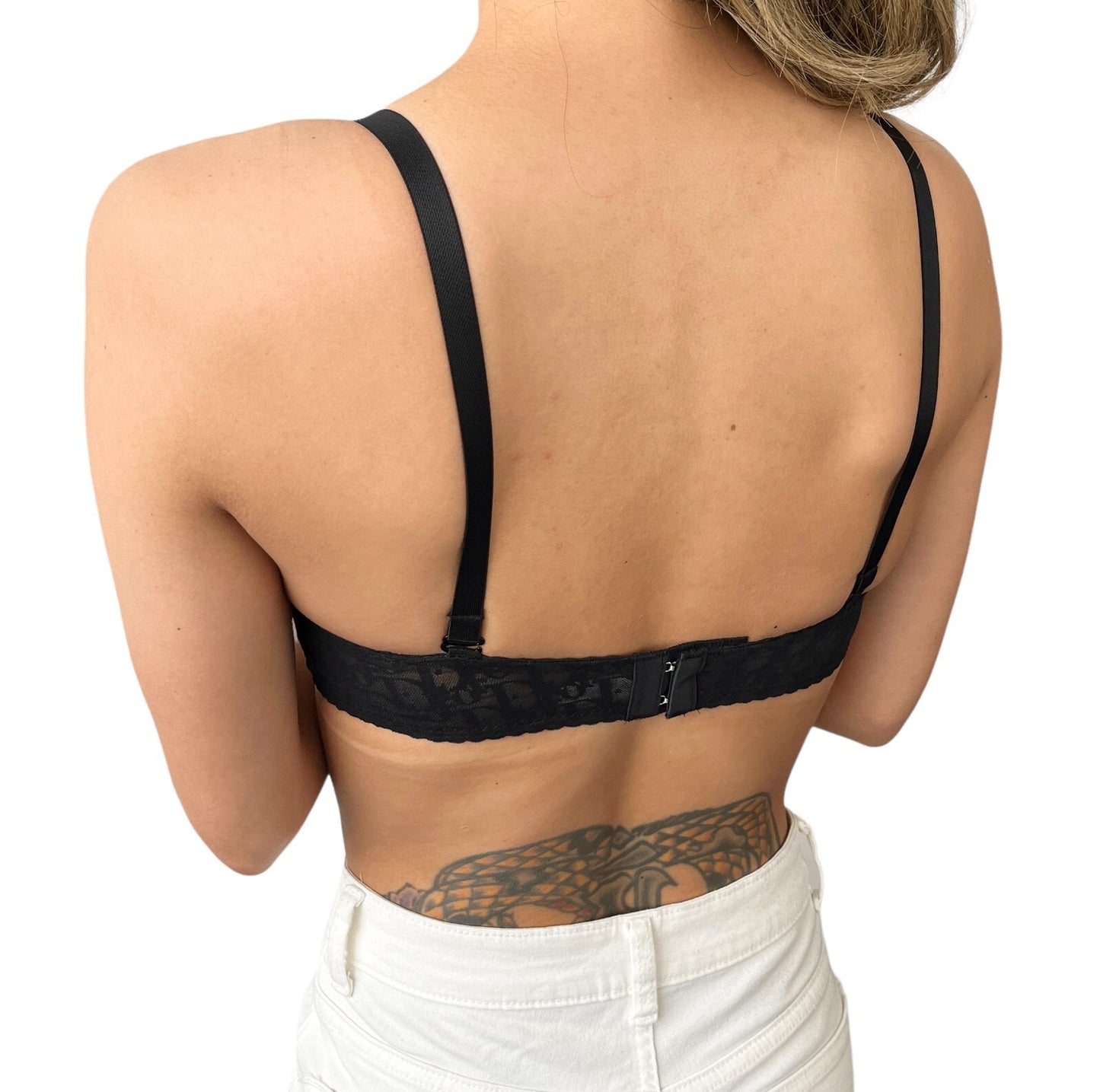 Christian Dior Vintage Trotter Monogram Bra Top #A65 Black Nylon Rank AA
